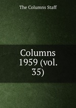 Columns. 1959 (vol. 35)