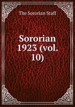 Sororian. 1923 (vol. 10)