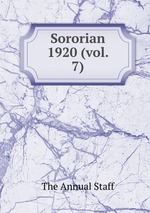 Sororian. 1920 (vol. 7)