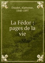 La Fdor : pages de la vie