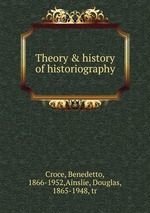 Theory & history of historiography