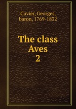 The class Aves. 2