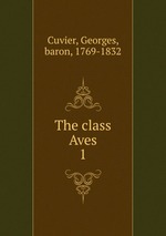 The class Aves. 1