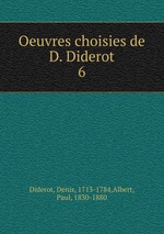 Oeuvres choisies de D. Diderot. 6