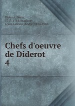 Chefs d`oeuvre de Diderot. 4