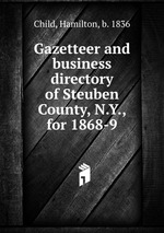 Gazetteer and business directory of Steuben County, N.Y., for 1868-9