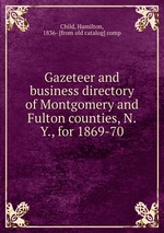 Gazeteer and business directory of Montgomery and Fulton counties, N.Y., for 1869-70