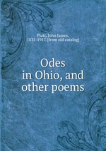 Odes in Ohio, and other poems
