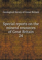 Special reports on the mineral resources of Great Britain. 24