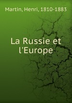 La Russie et l`Europe