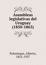 Asambleas legislativas del Uruguay (1850-1863)
