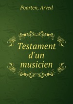 Testament d`un musicien