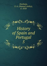 History of Spain and Portugal. 5
