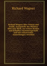 Richard Wagner ber Tristan und Isolde
