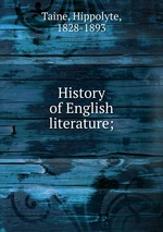 History of English literature;