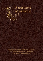 A text-book of medicine. v.1