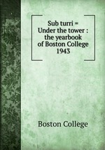 Sub turri = Under the tower : the yearbook of Boston College. 1943