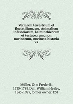 Vermivm terrestrium et fluviatilium, seu, Animalium infusoriorum, helminthicorum et testaceorum, non marinorum, succincta historia. v 2