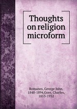 Thoughts on religion microform