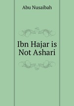 Ibn Hajar is Not Ashari