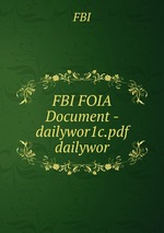 FBI FOIA Document - dailywor1c.pdf dailywor