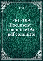 FBI FOIA Document - committe19a.pdf committe
