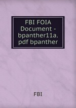 FBI FOIA Document - bpanther11a.pdf bpanther