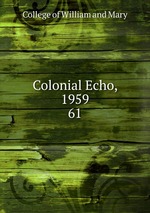 Colonial Echo, 1959. 61