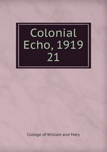 Colonial Echo, 1919. 21