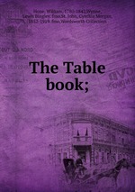 The Table book;