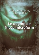 Le dogme de Nice microform