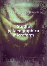 Studia palaeographica microform