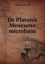 De Platonis Menexeno microform