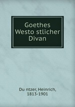 Goethes Westostlicher Divan