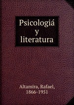 Psicologia y literatura