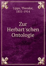Zur Herbart`schen Ontologie