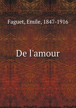 De l`amour