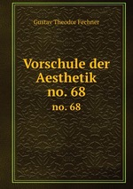 Vorschule der Aesthetik. no. 68
