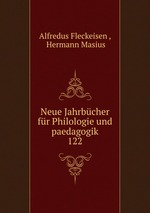 Neue Jahrbcher fr Philologie und paedagogik. 122