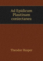 Ad Epidicum Plautinam coniectanea