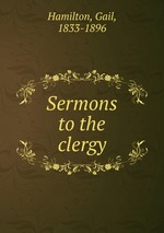 Sermons to the clergy