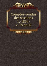 Comptes-rendus des sessions 1.-1834-. v. 78 pt.02