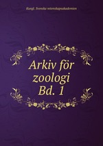 Arkiv fr zoologi. Bd. 1