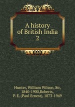A history of British India. 2