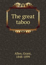 The great taboo