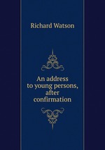 An address to young persons, after confirmation