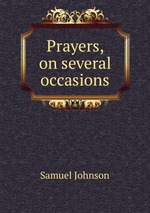 Prayers, on several occasions