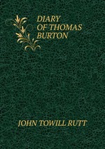DIARY OF THOMAS BURTON
