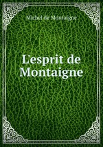 L`esprit de Montaigne