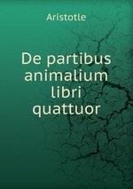 De partibus animalium libri quattuor